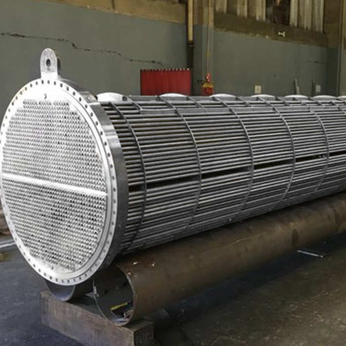 Nickel Heat Exchanger, Electropolished Tubes