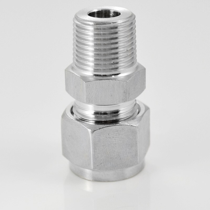 Monel Tube to Male Fittings